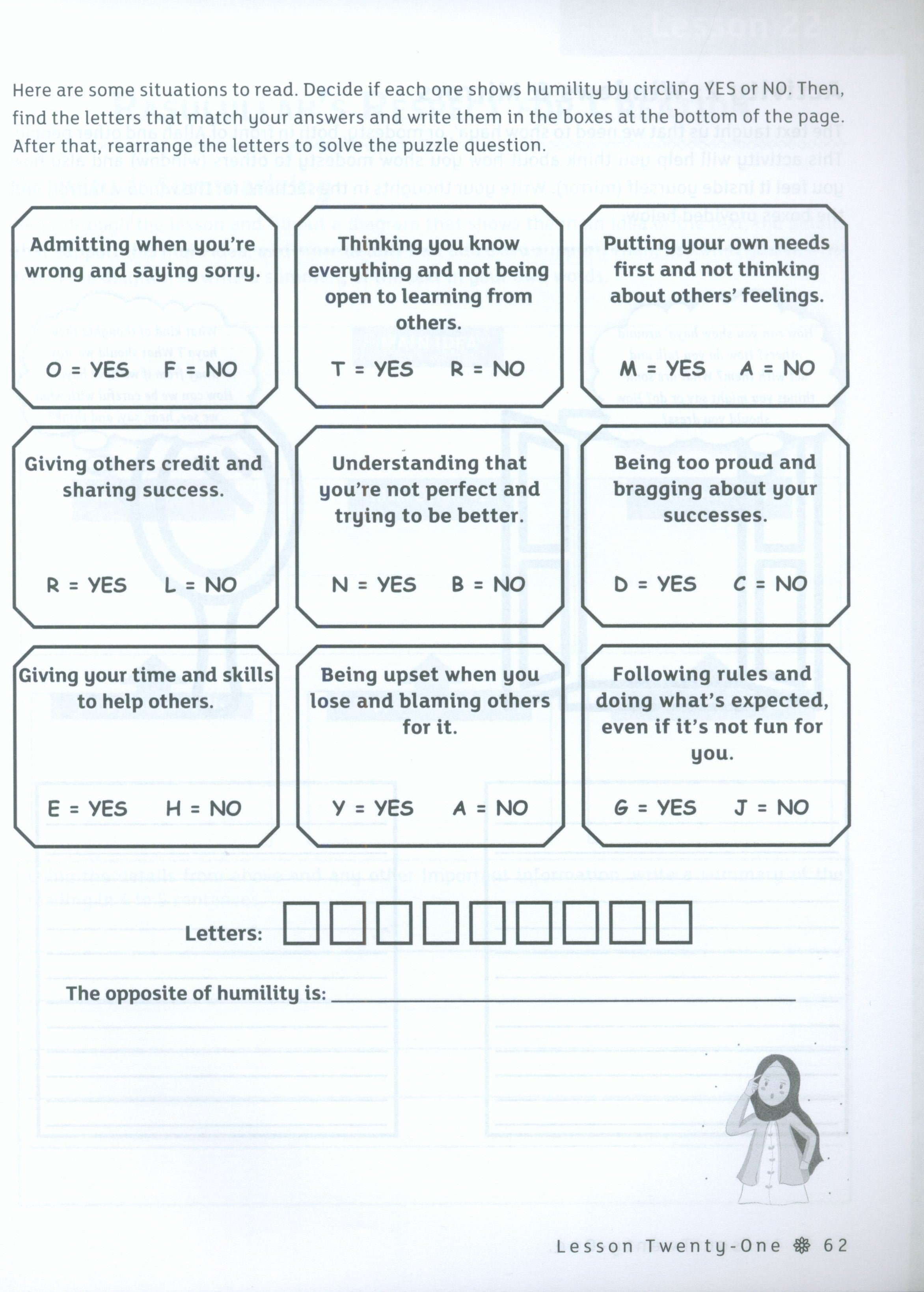 IQRA' WISE Workbook 7th Grade