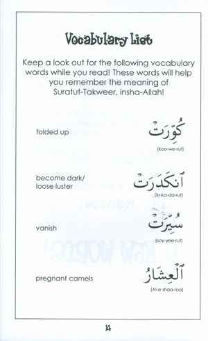Surah 81 - Suratul Takweer  Mini Tafseer Book