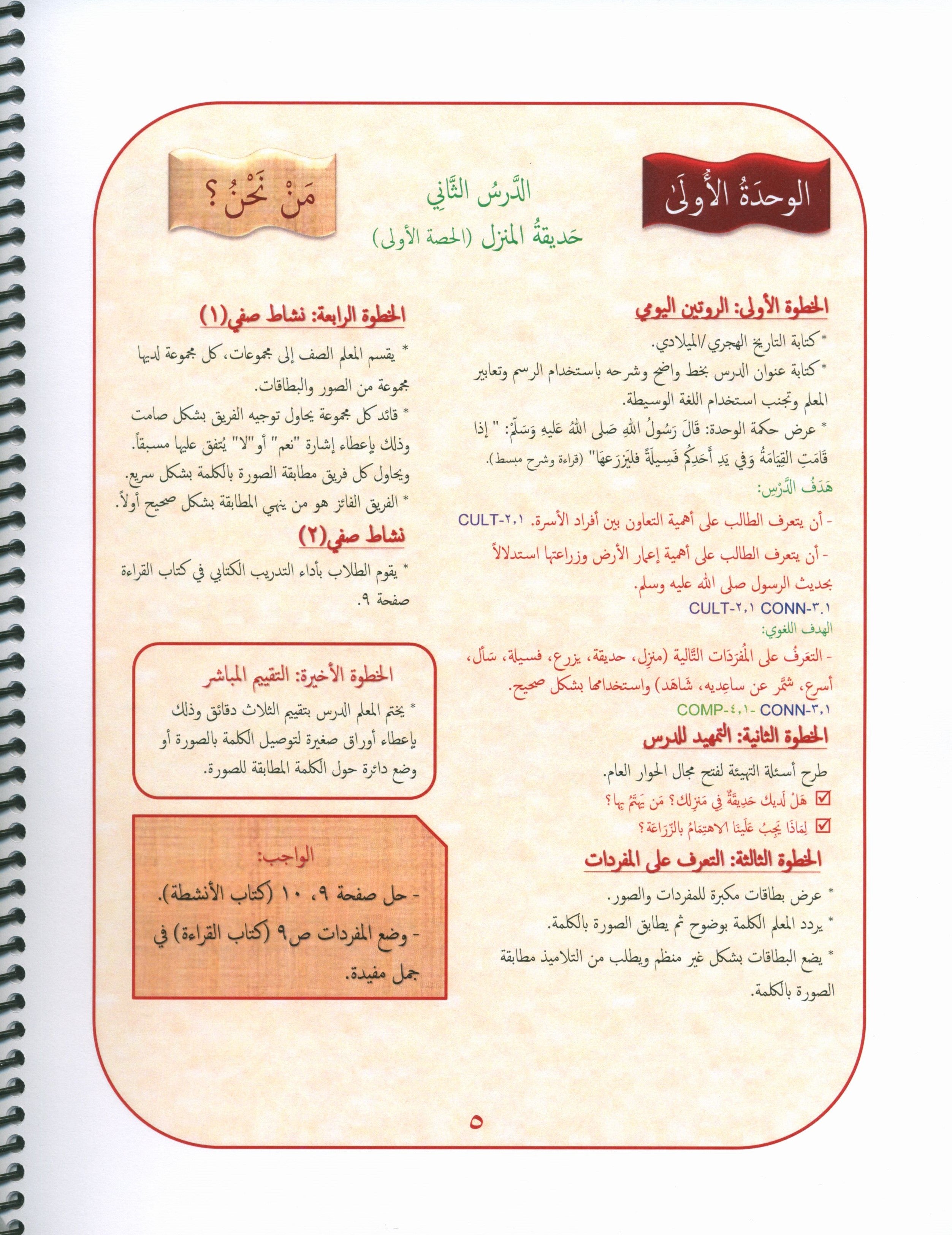 Our Language Is Our Pride Teacher's Guide Level 2 لغتنا فخرنا