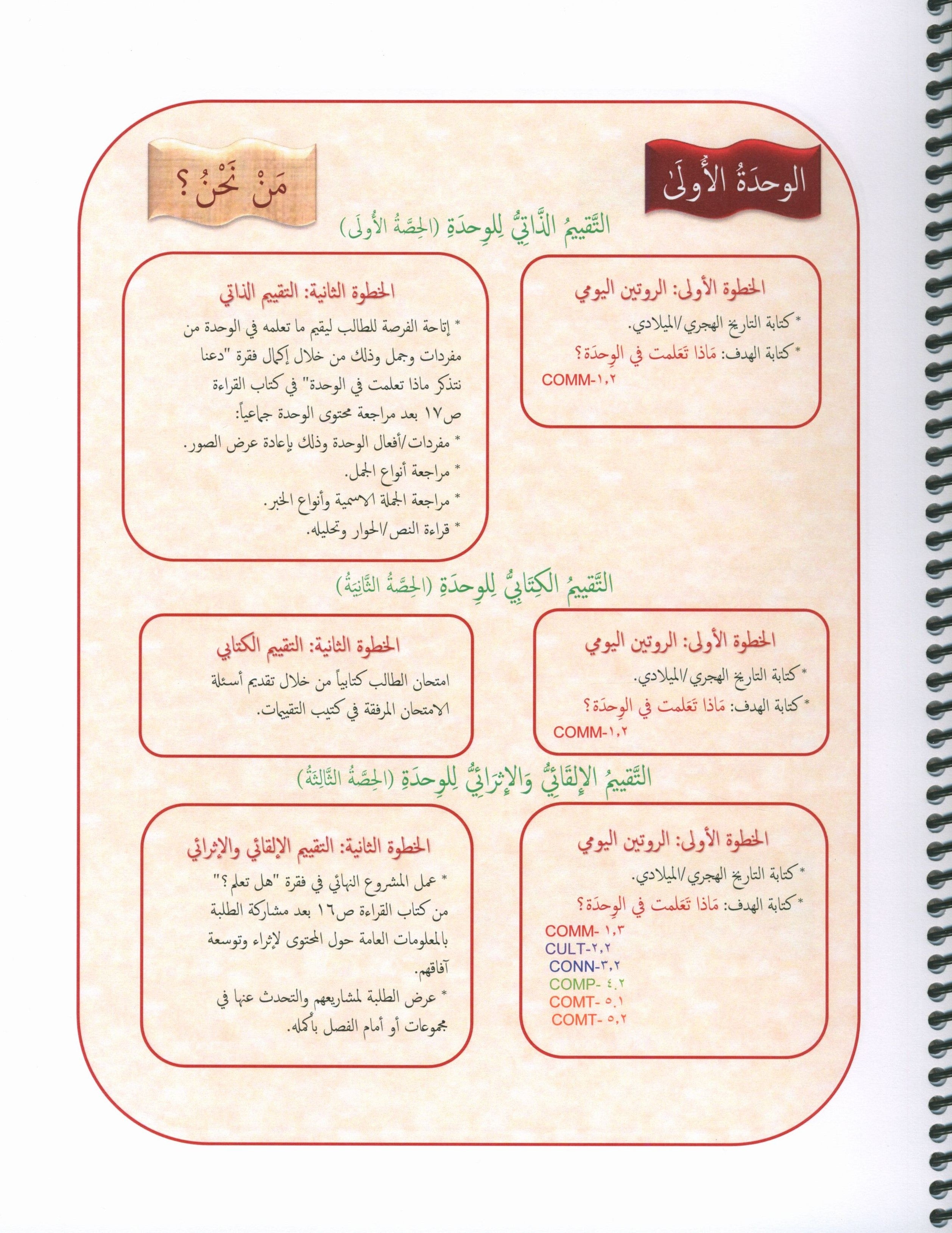 Our Language Is Our Pride Teacher's Guide Level 6 لغتنا فخرنا