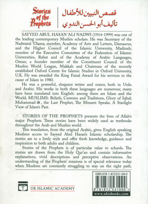 Stories of the Prophets by Sayyed Abul Hasan Ali Nadwi