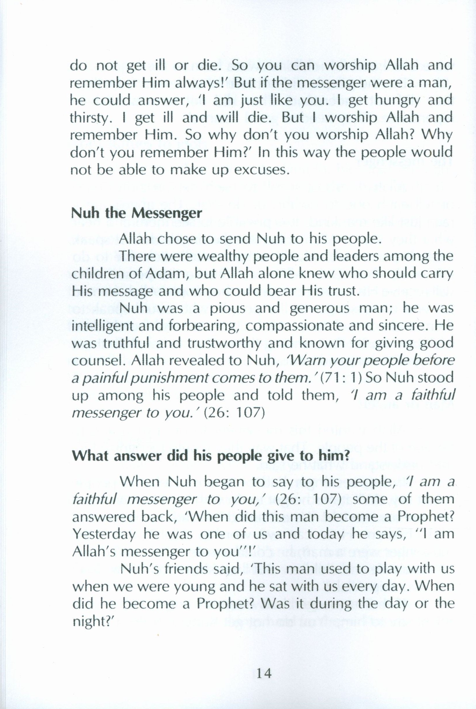 Stories of the Prophets by Sayyed Abul Hasan Ali Nadwi