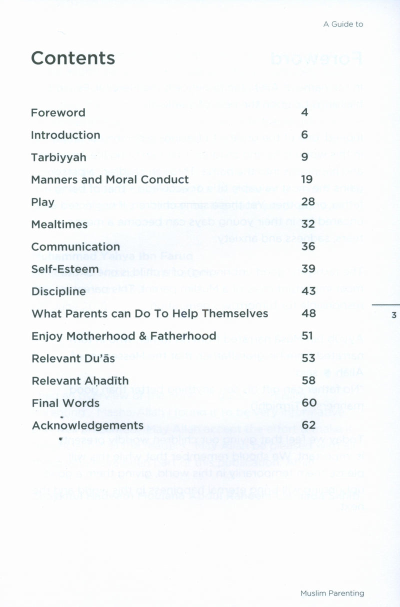 A Guide to Muslim Parenting