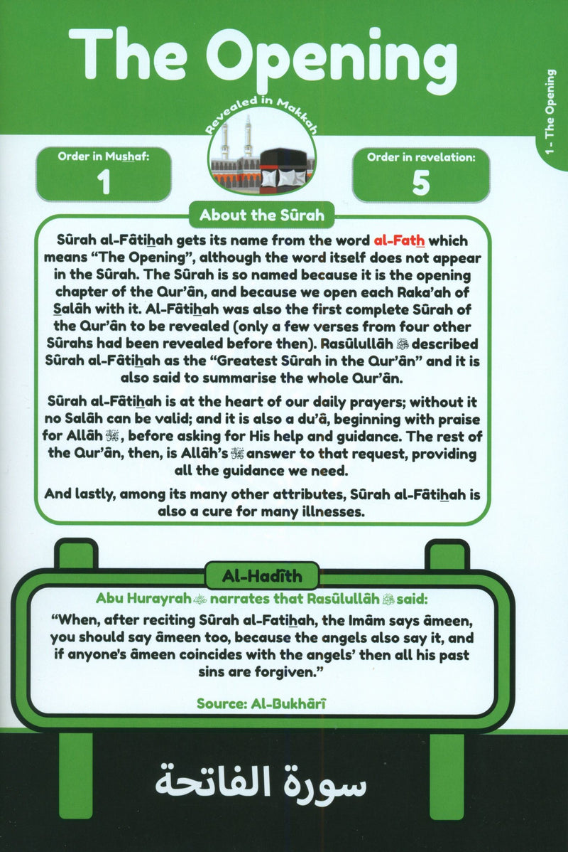 Simple Steps in Qur’ān Reading – Juz ‘Amma