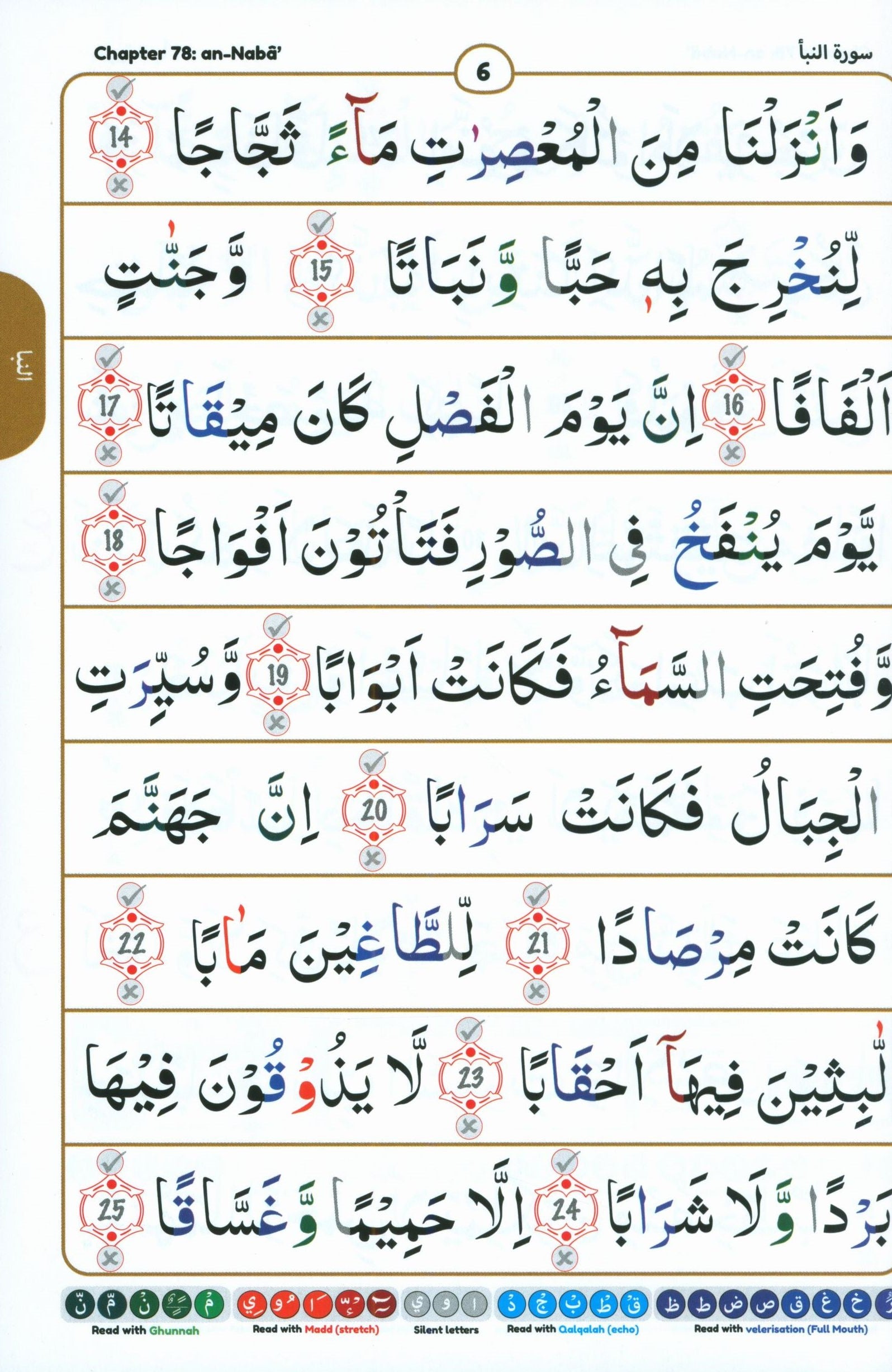 خطوات بسيطة في قراءة القرآن - جزء عمّ