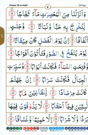 خطوات بسيطة في قراءة القرآن - جزء عمّ