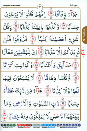 خطوات بسيطة في قراءة القرآن - جزء عمّ