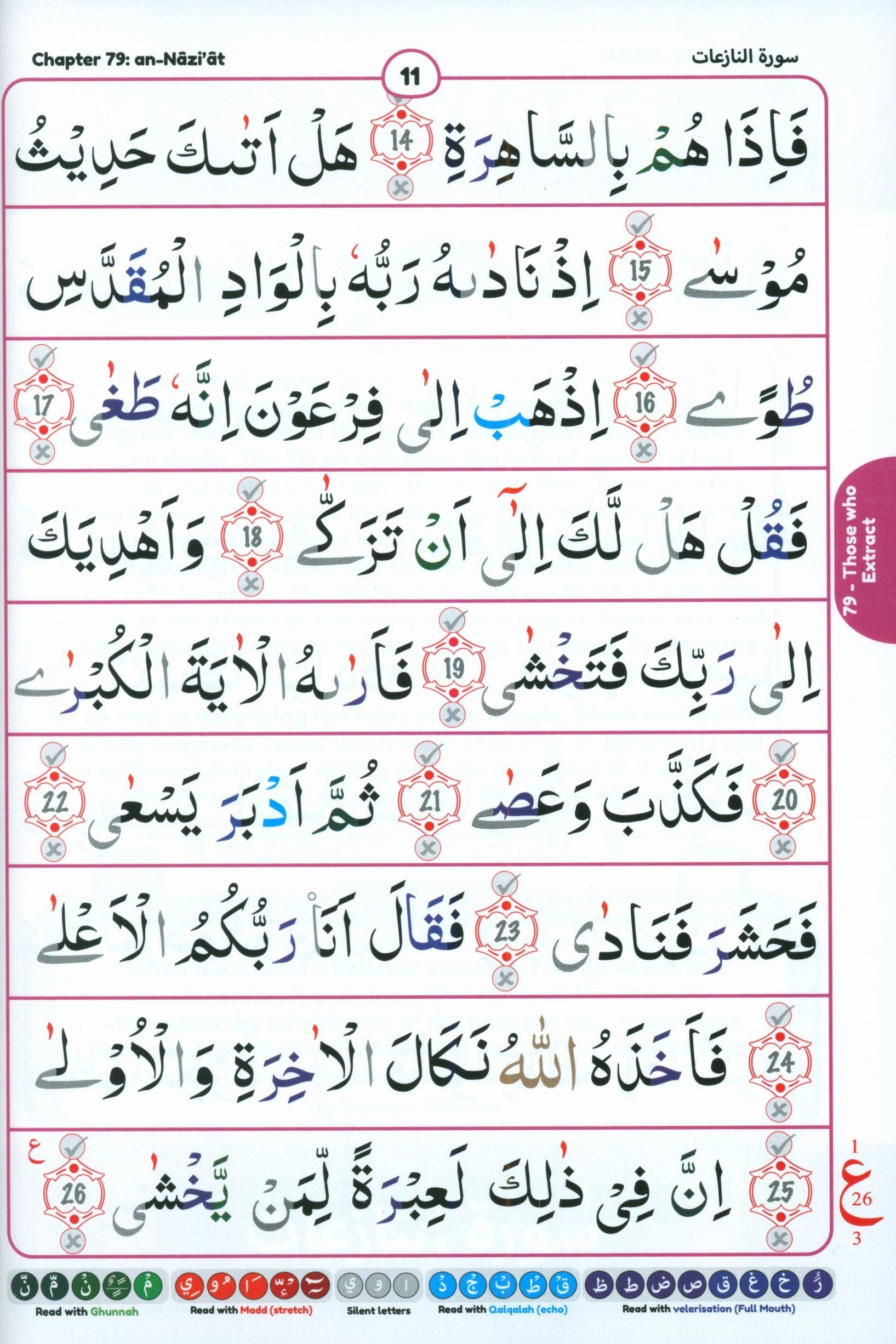خطوات بسيطة في قراءة القرآن - جزء عمّ