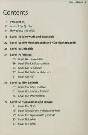 Rules of Tajwid (Madinah Script)