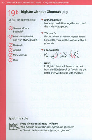 Rules of Tajwid (Madinah Script)