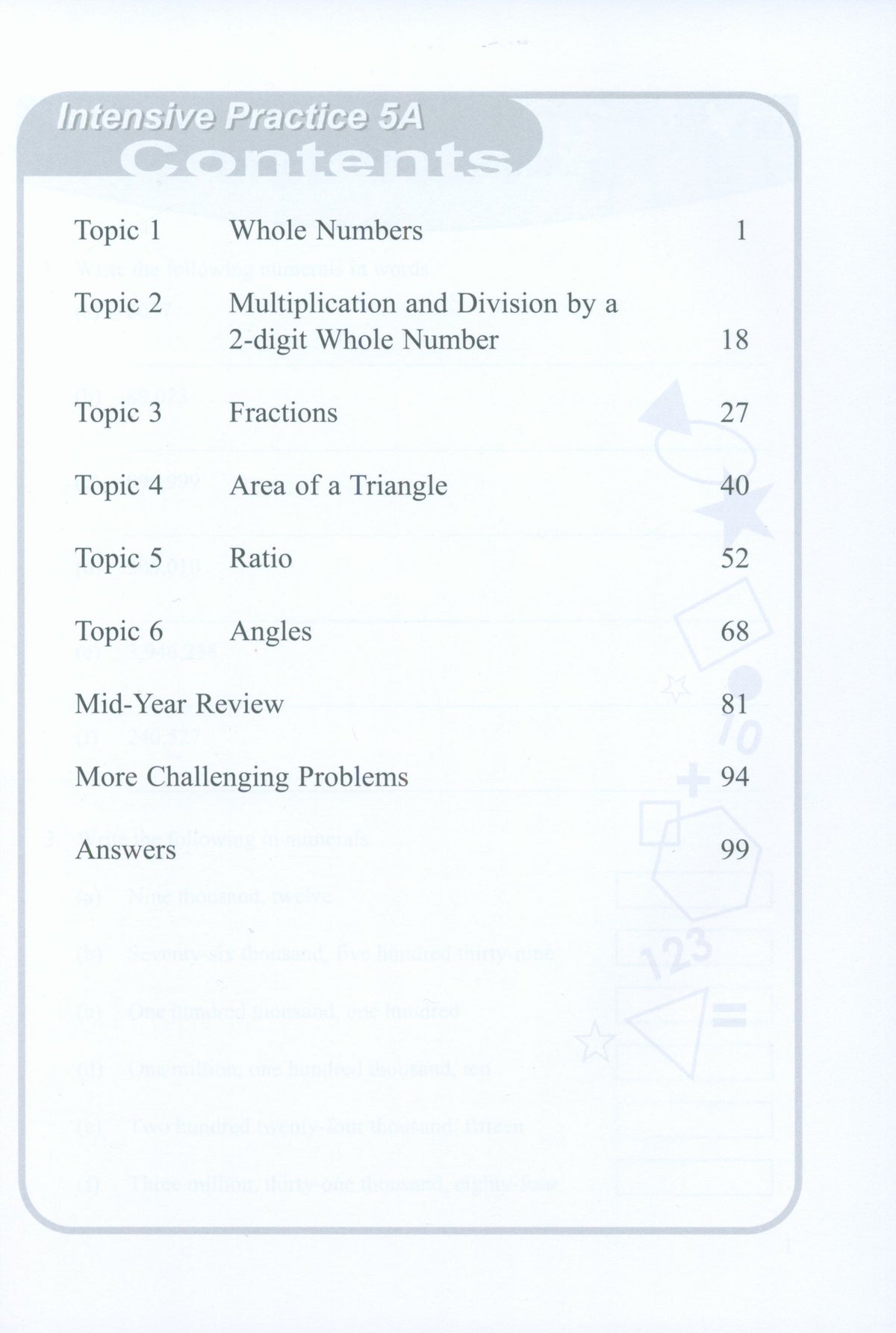 Intensive Practice U.S. Edition 5A