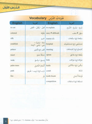 Al-Asas for Teaching Arabic for Non-Native Speakers: Book 3 (Beginner Level, Part 2)