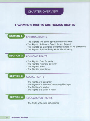 Health and Wellness (From an Islamic  Perspective) Leve 4