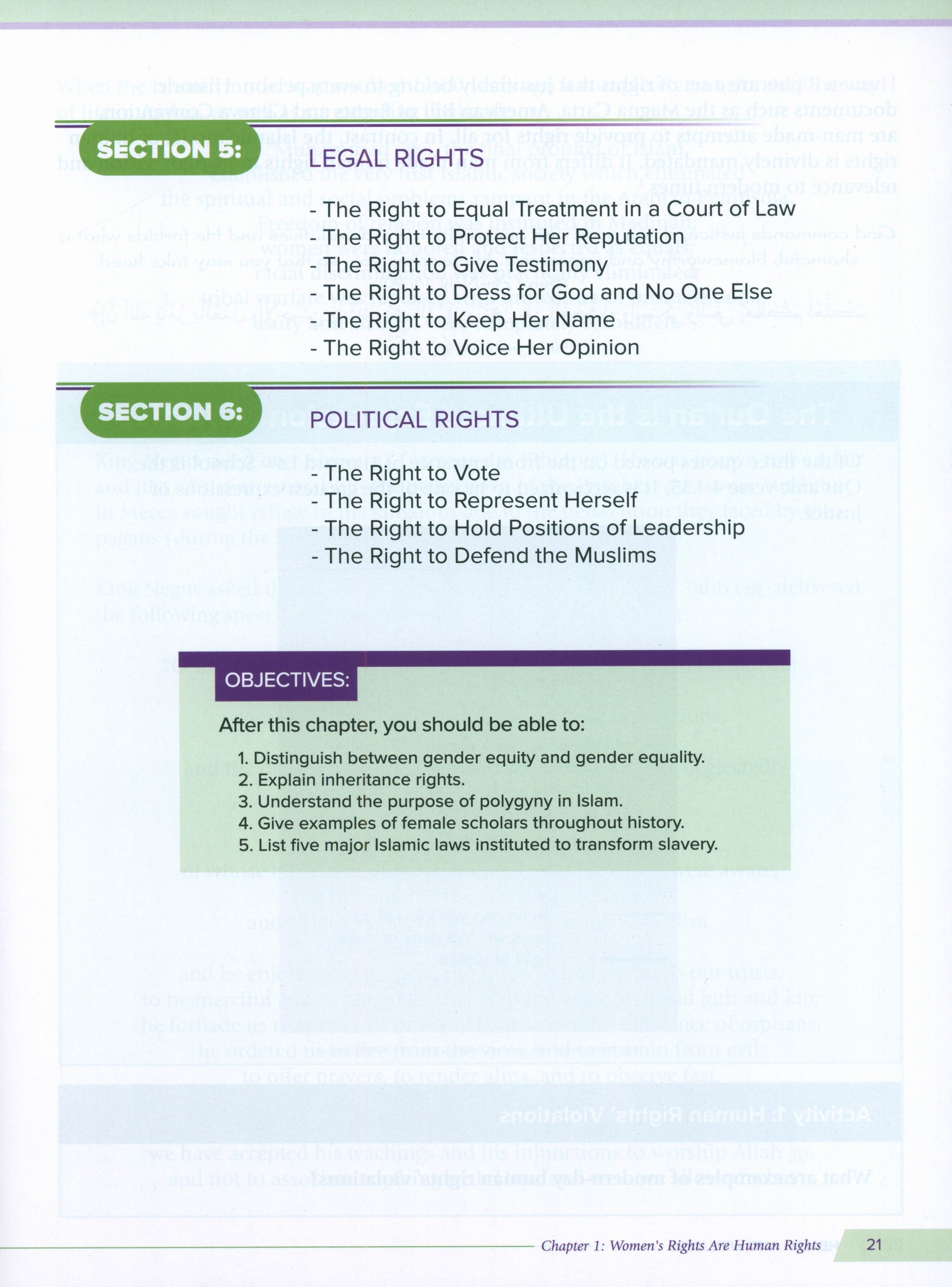 Health and Wellness (From an Islamic  Perspective) Leve 4