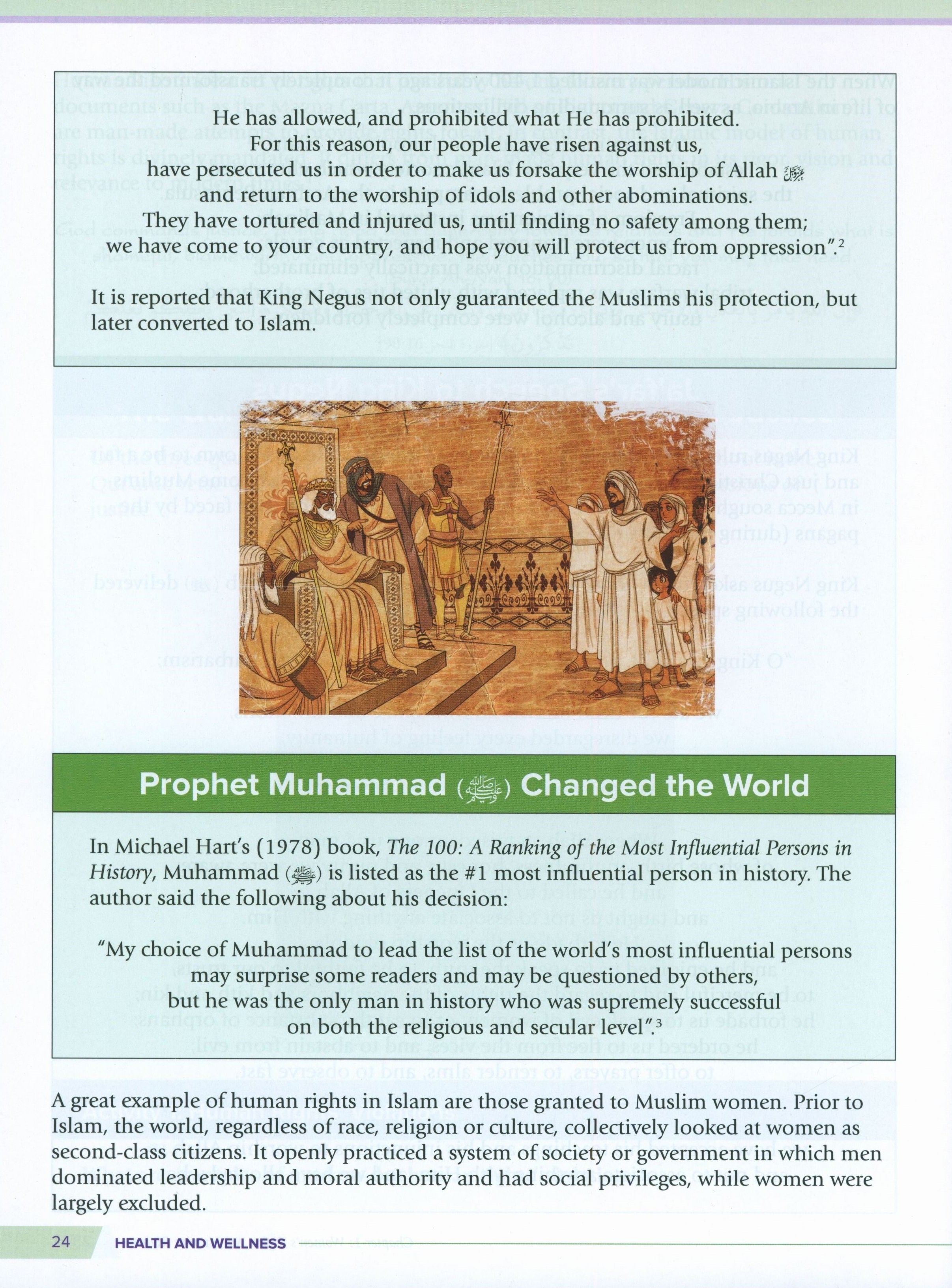Health and Wellness (From an Islamic  Perspective) Leve 4