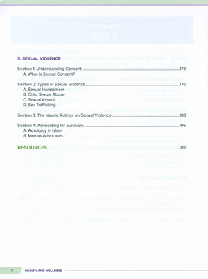 Health and Wellness (From an Islamic  Perspective) Leve 5