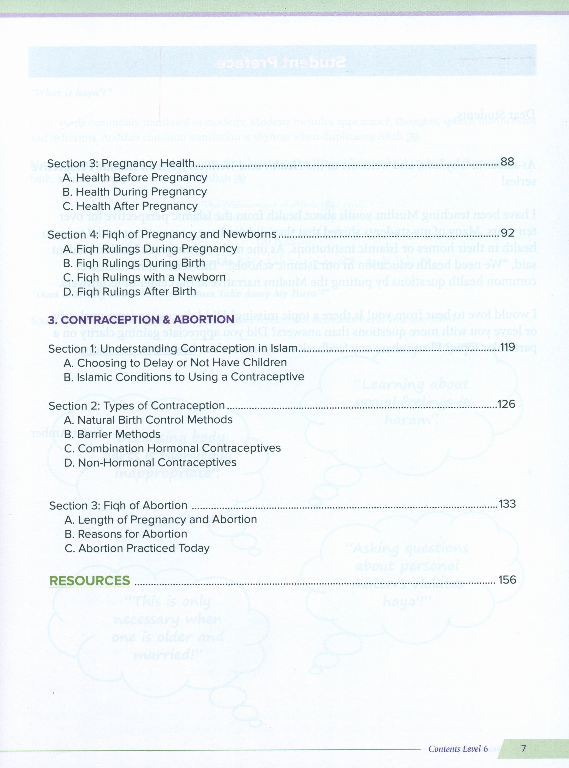 Health and Wellness  (From an Islamic Perspective) Leve 6