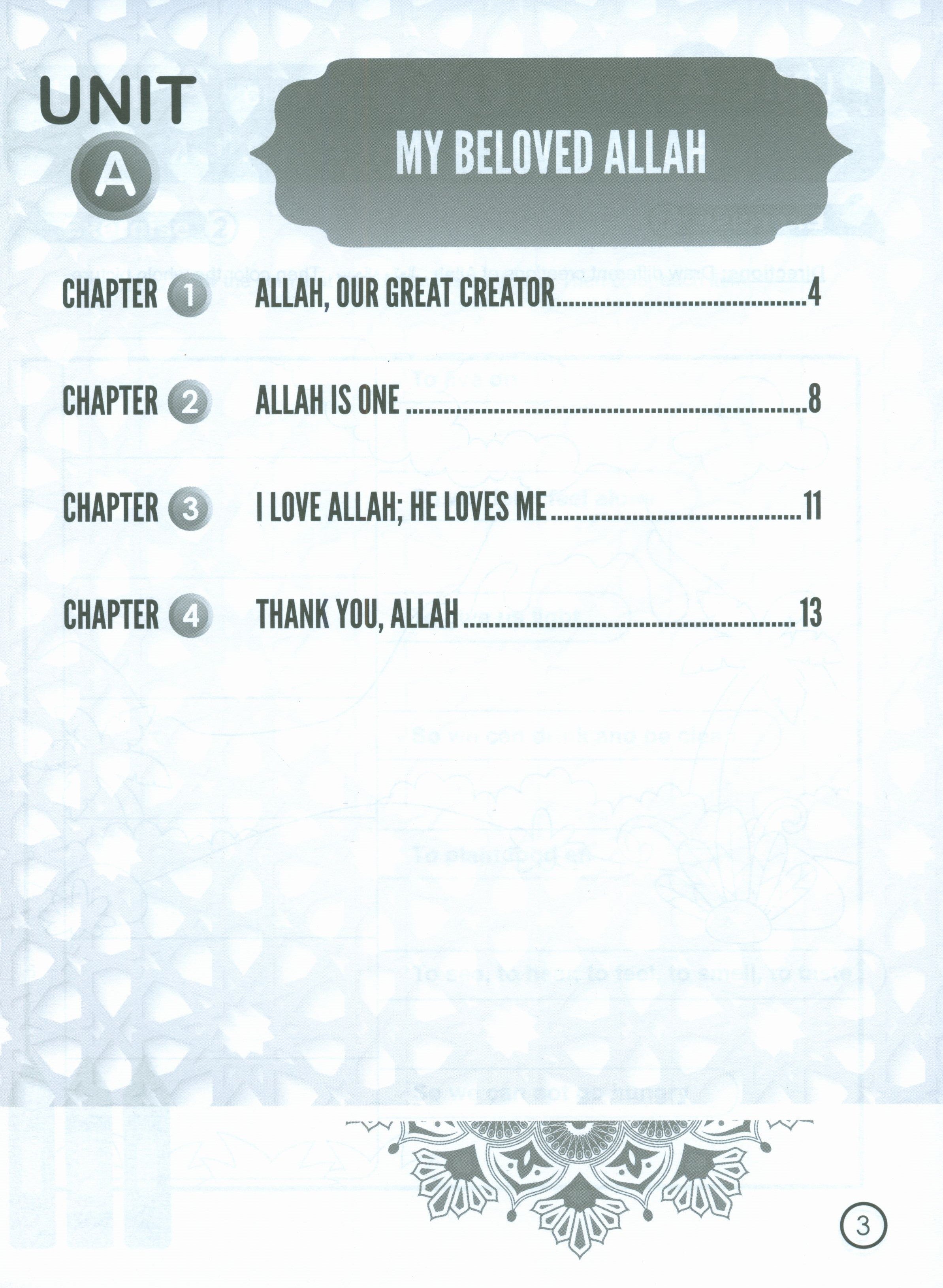 I Love Islam Workbook Level 1 (New Edition)