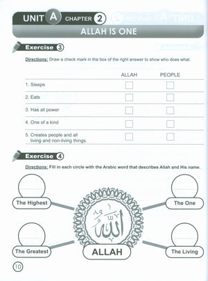 I Love Islam Workbook Level 1 (New Edition)