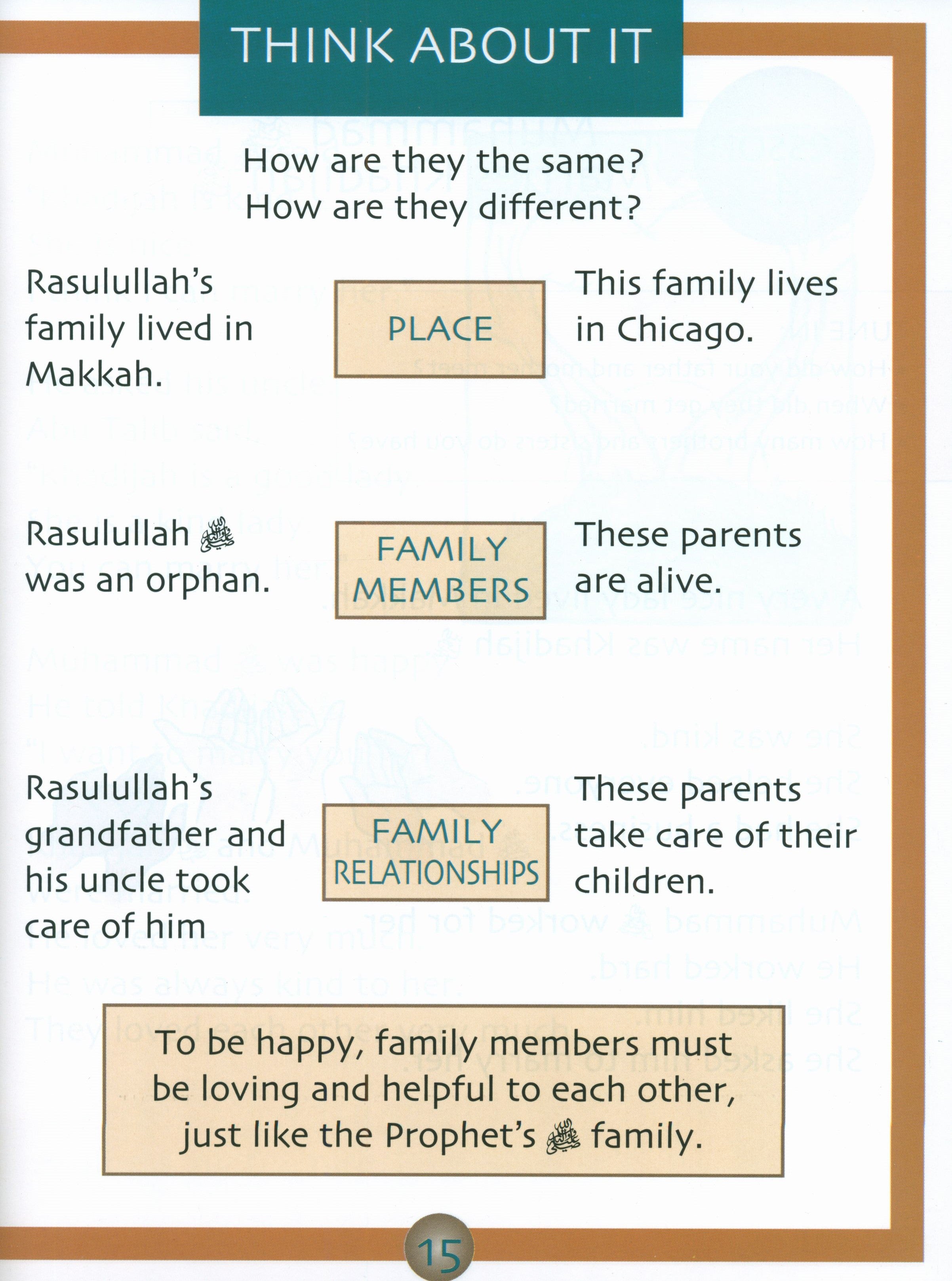 Sirah of our Prophet Grade 1: Textbook