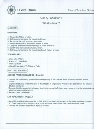 I Love Islam Weekend Edition Teacher / Parent Guide 3
