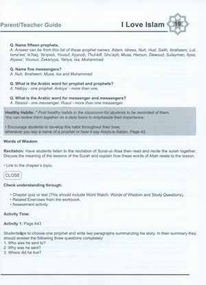 I Love Islam Weekend Edition Teacher / Parent Guide 4