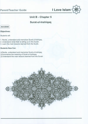 I Love Islam Weekend Edition Teacher / Parent Guide 4