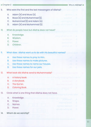 The Message of Islam Workbook Level 1