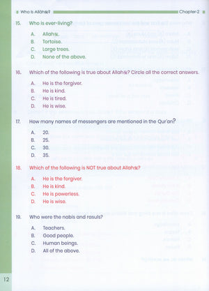 The Message of Islam Workbook Level 1