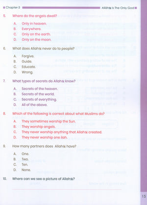 The Message of Islam Workbook Level 1