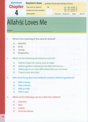 The Message of Islam Workbook Level 1