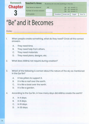 The Message of Islam Workbook Level 2