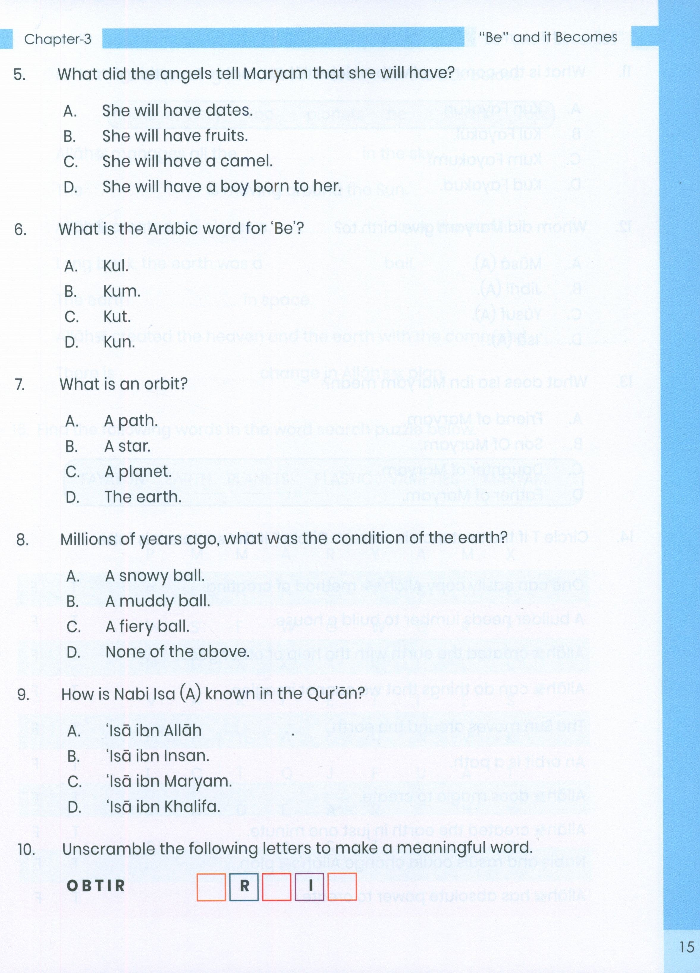 The Message of Islam Workbook Level 2