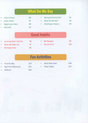 Weekend Learning Islamic Studies Level Junior Kindergarten