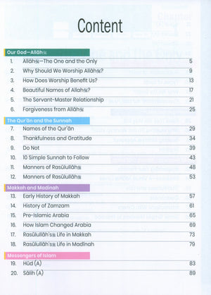 The Message of Islam Workbook Level 3