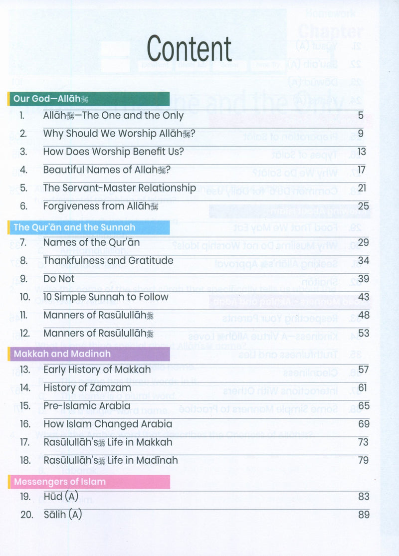 The Message of Islam Workbook Level 3