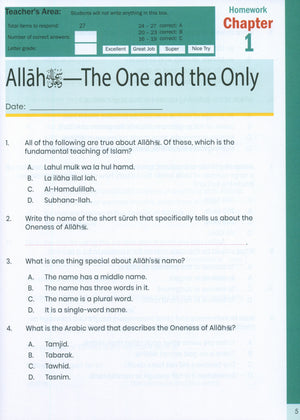 The Message of Islam Workbook Level 3