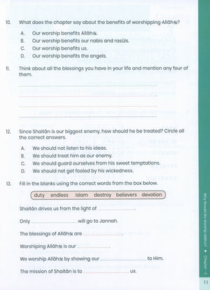 The Message of Islam Workbook Level 3
