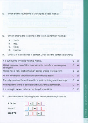 The Message of Islam Workbook Level 3