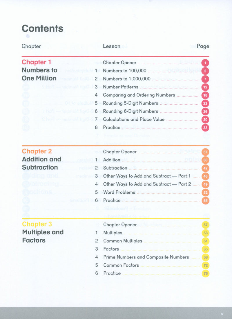 كتاب الرياضيات Dimensions 4A