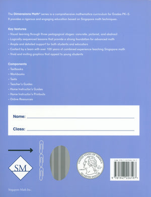 Dimensions Math Workbook 1B