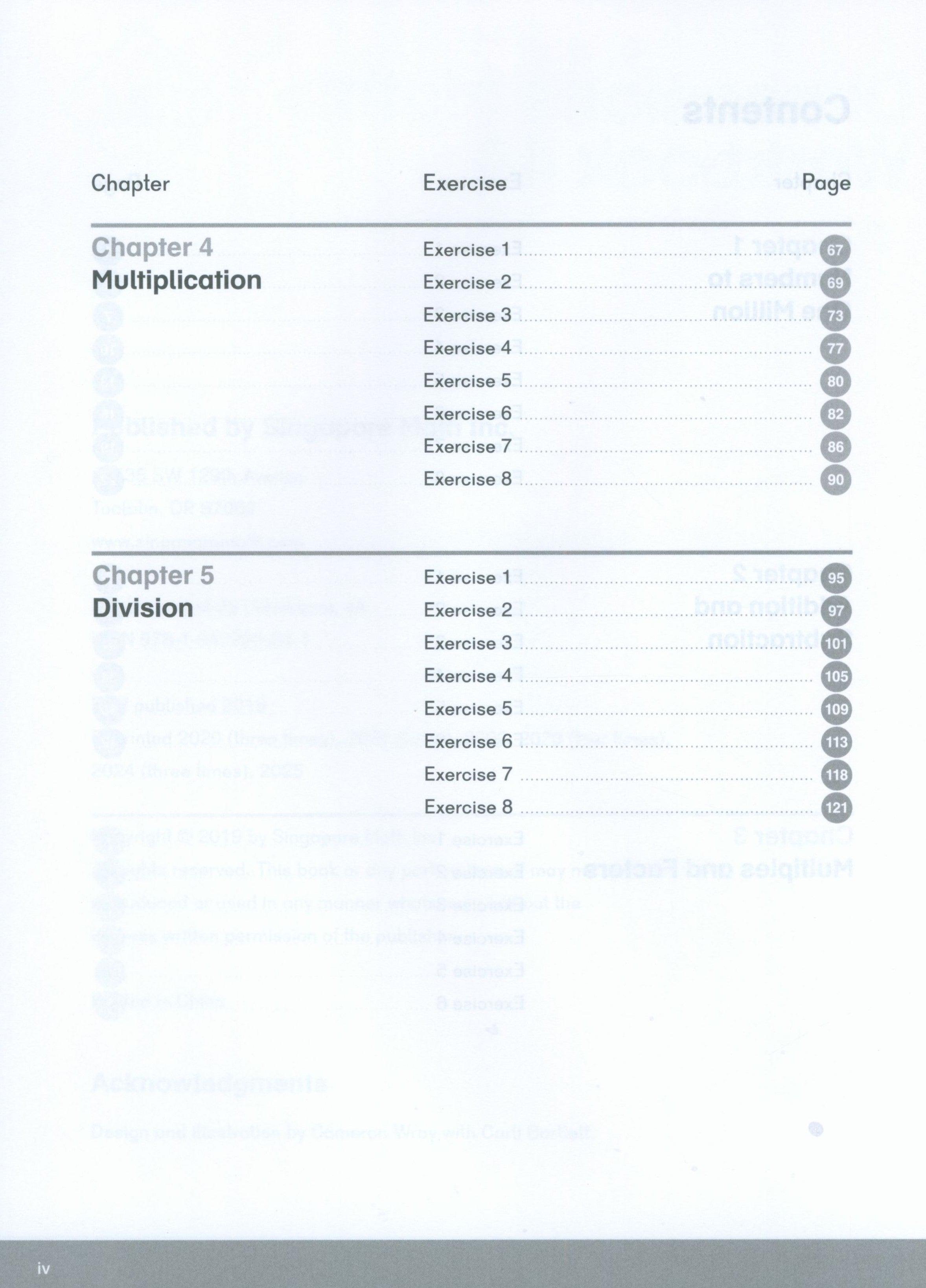 Dimensions Math Workbook 4A