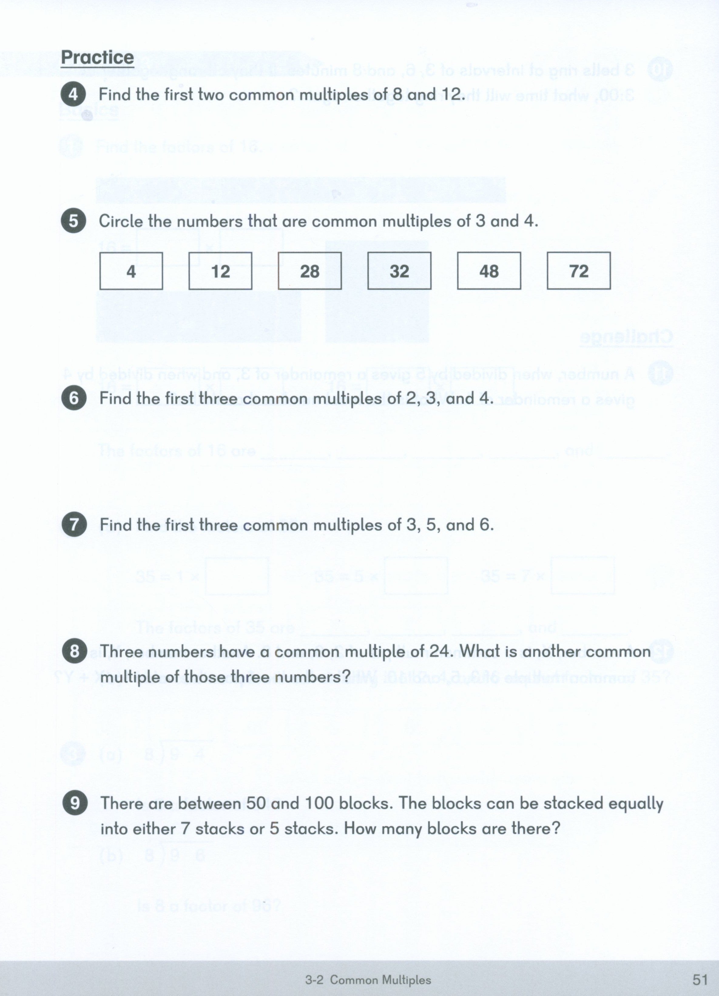 Dimensions Math Workbook 4A
