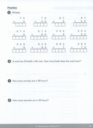 Dimensions Math Workbook 4A