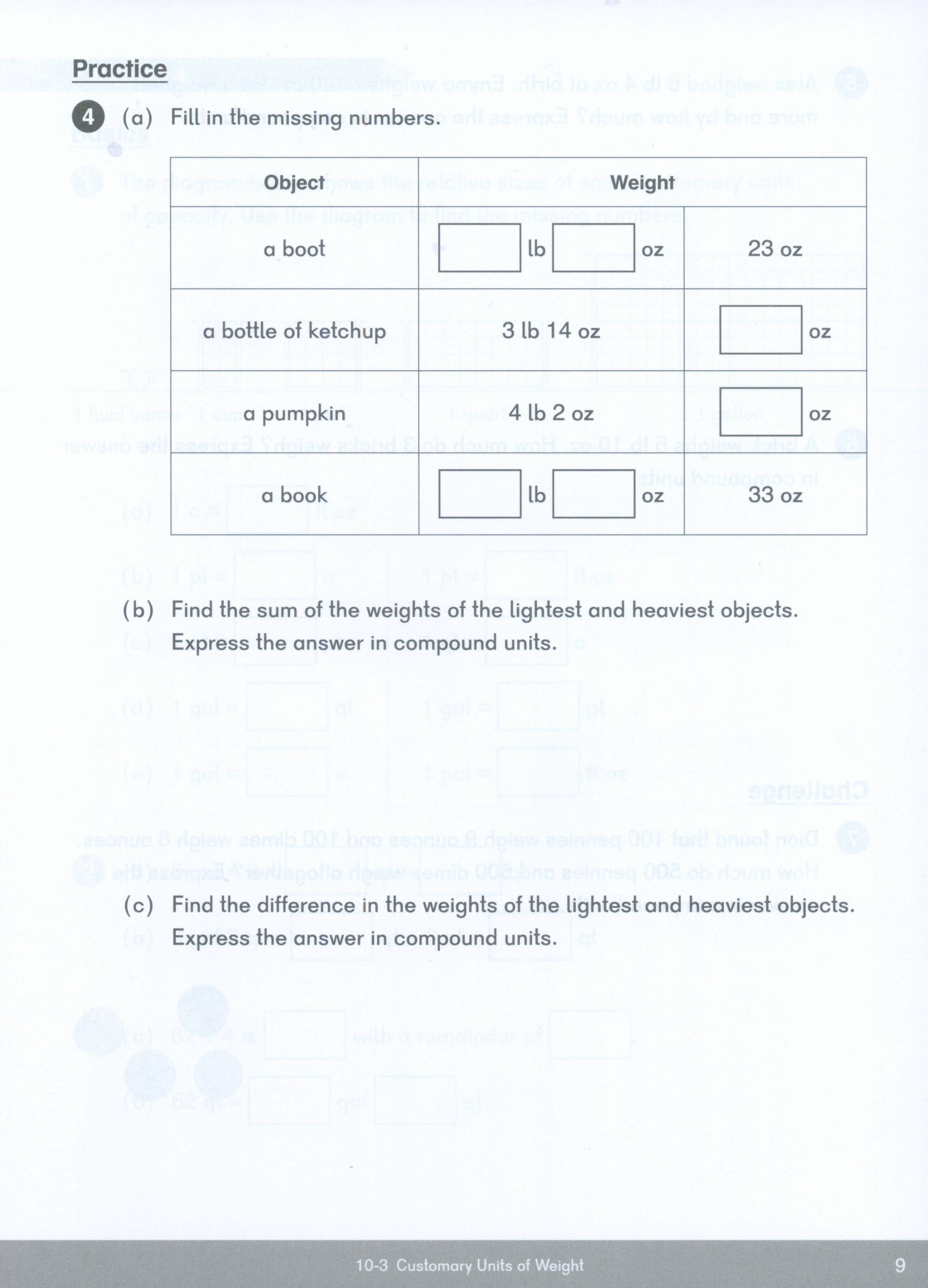 Dimensions Math Workbook 4B