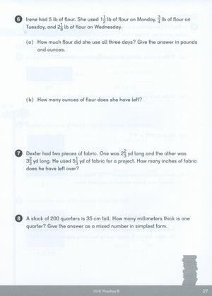 Dimensions Math Workbook 4B