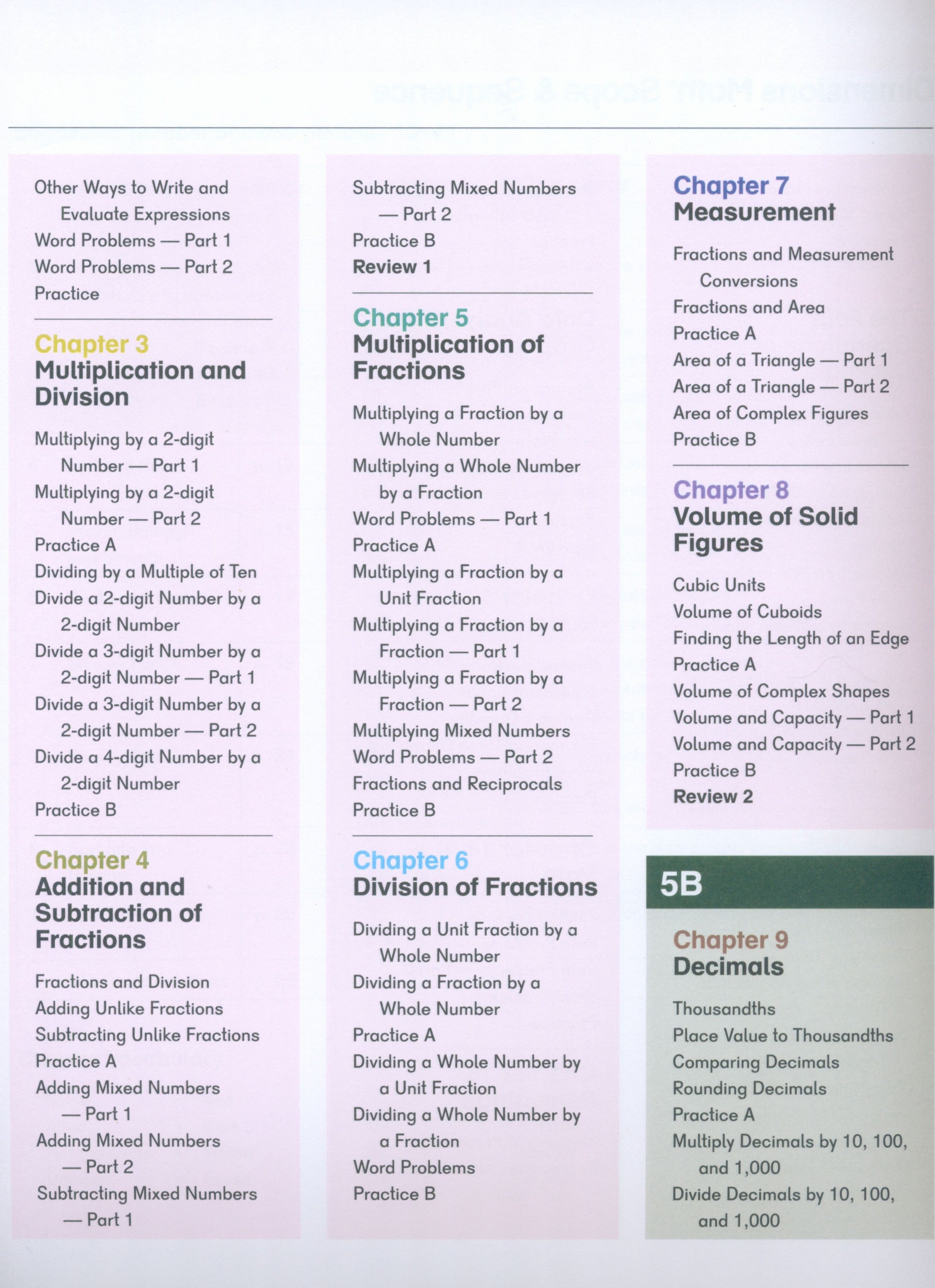 Dimensions Math Teacher's Guide PKA