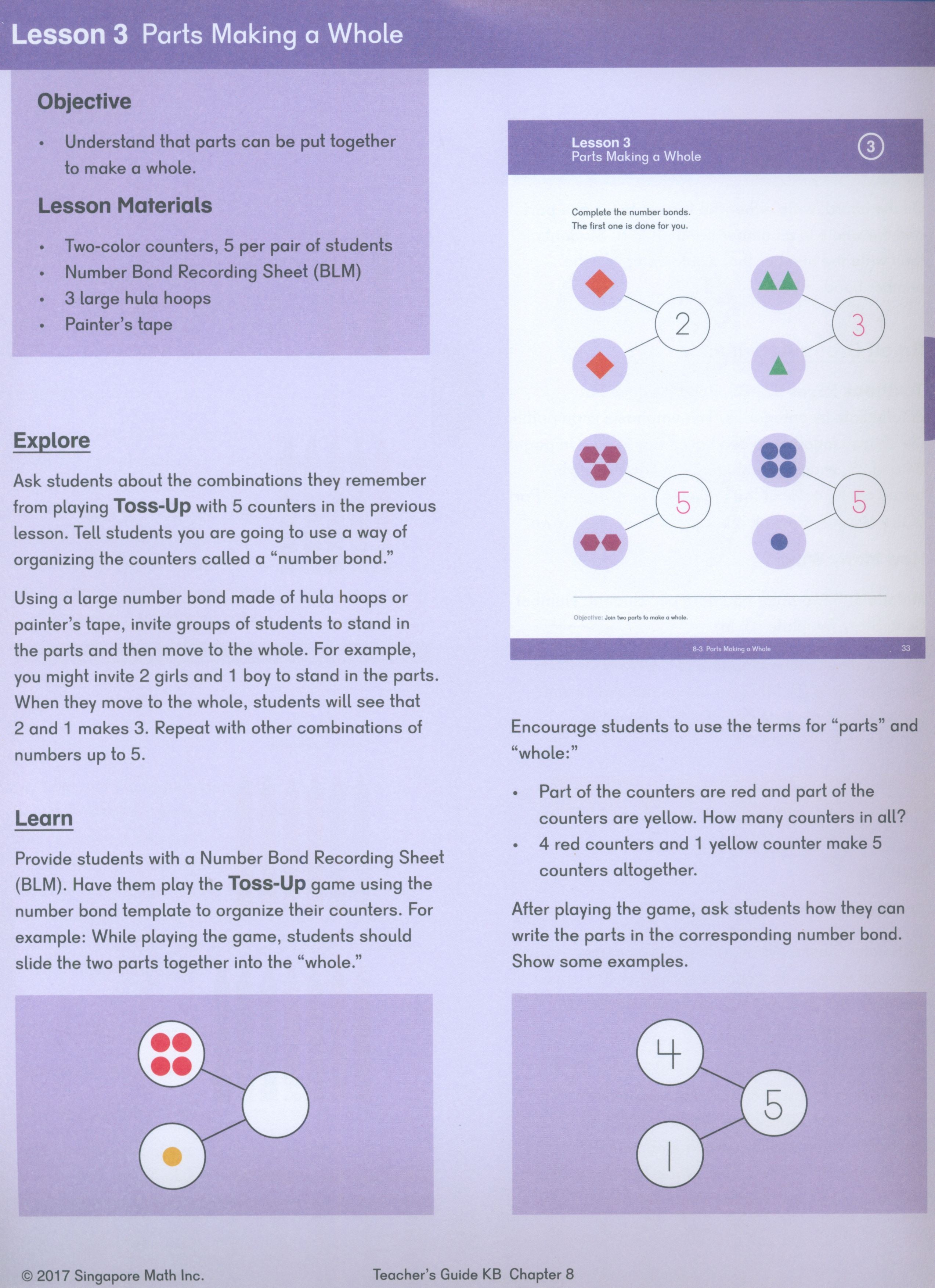 دليل معلم Dimensions Math KB