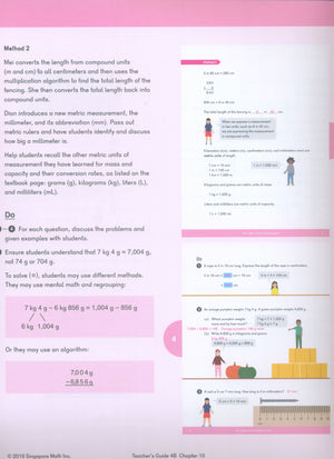 دليل معلمة الرياضيات Dimensions 4B