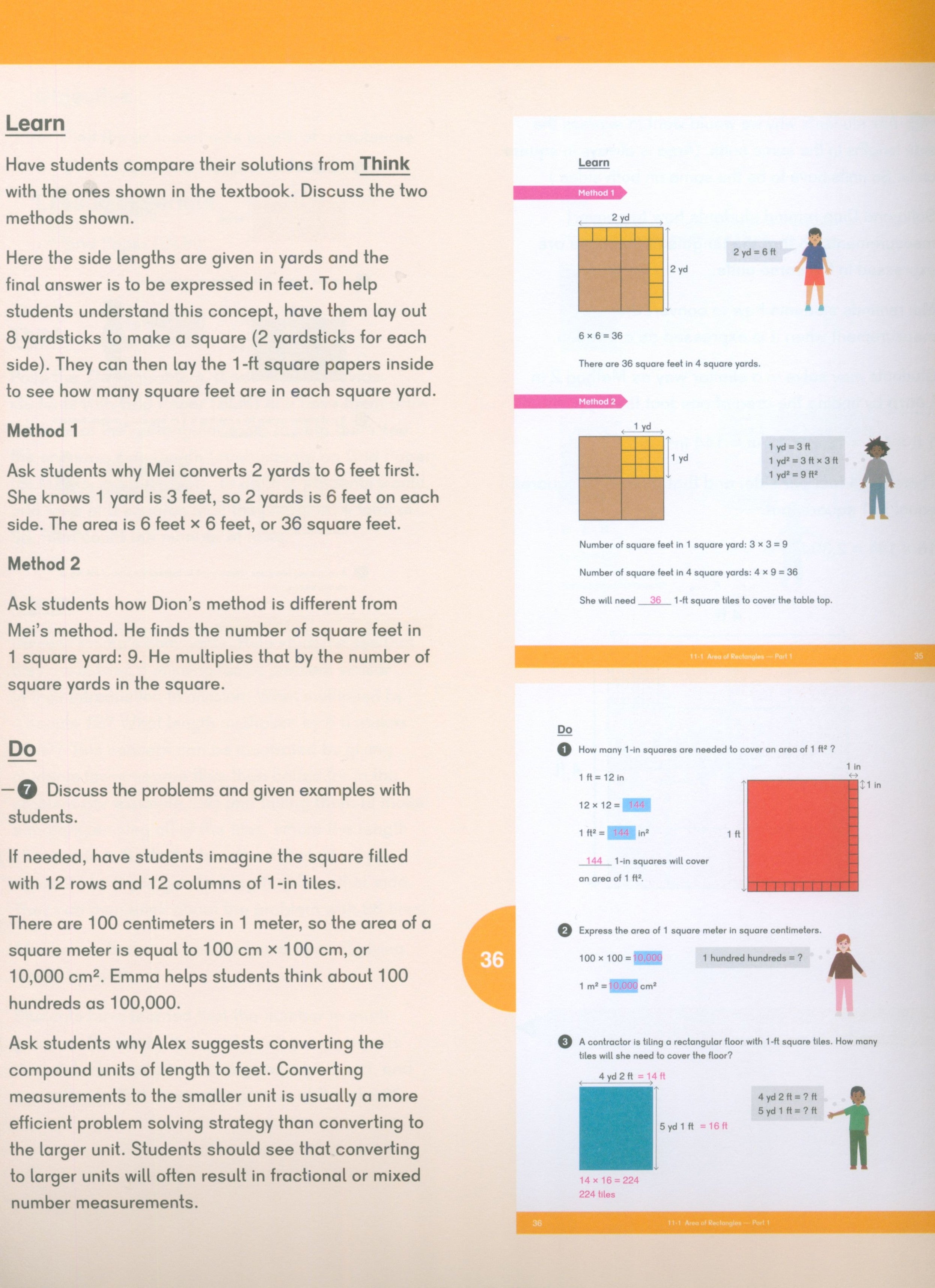 دليل معلمة الرياضيات Dimensions 4B